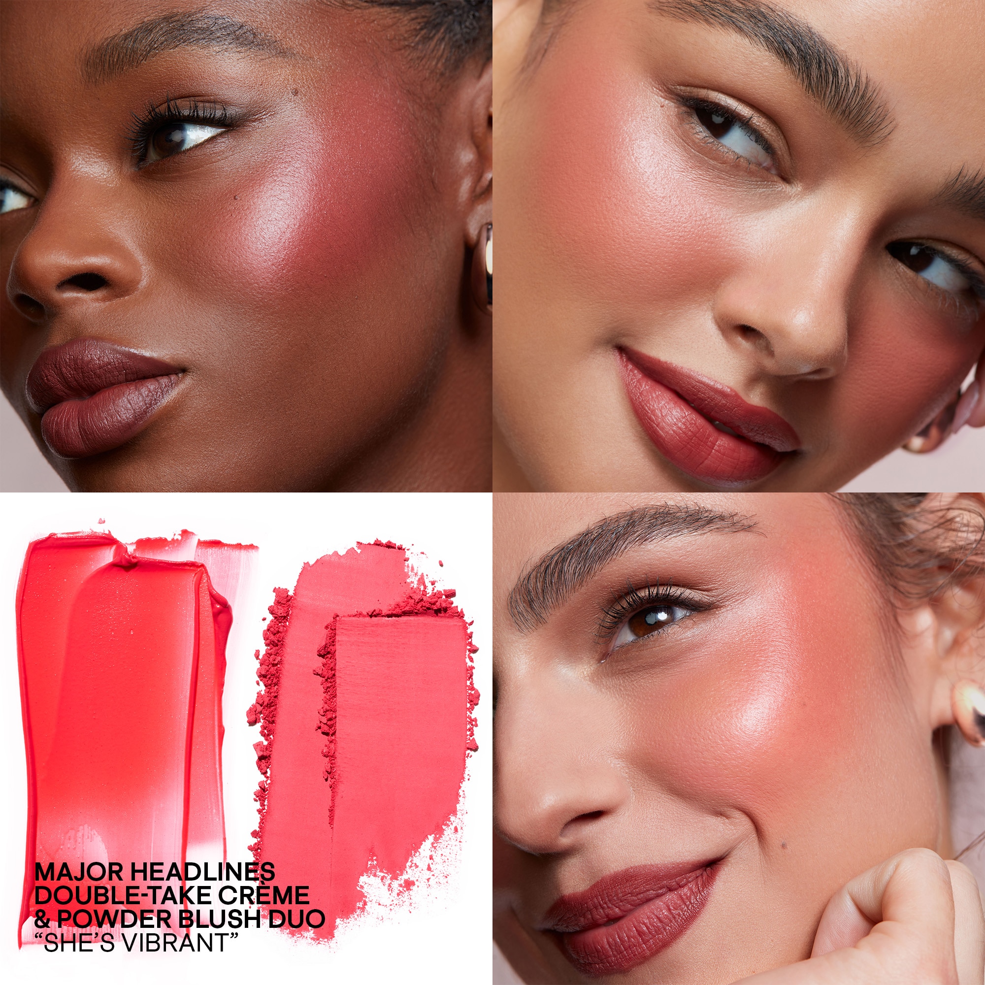 MAJOR HEADLINES DOUBLE-TAKE CRÈME & POWDER BLUSH DUO (DÚO DE RUBOR)